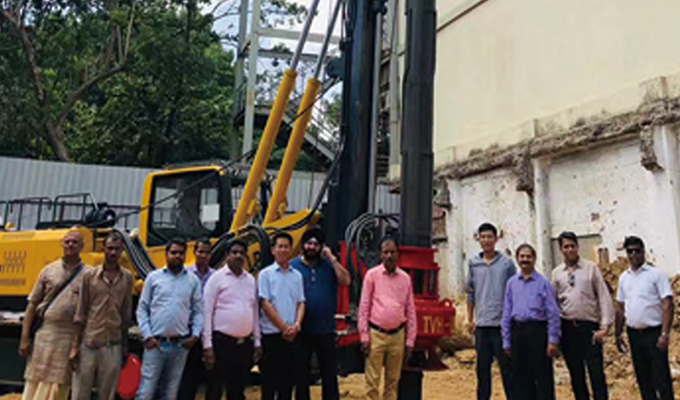 Mise en service réussie du site pour la plate-forme de battage BR-130 à Mumbai, en Inde