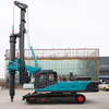 Plate-forme de battage à limite de hauteur sur rail à grande vitesse