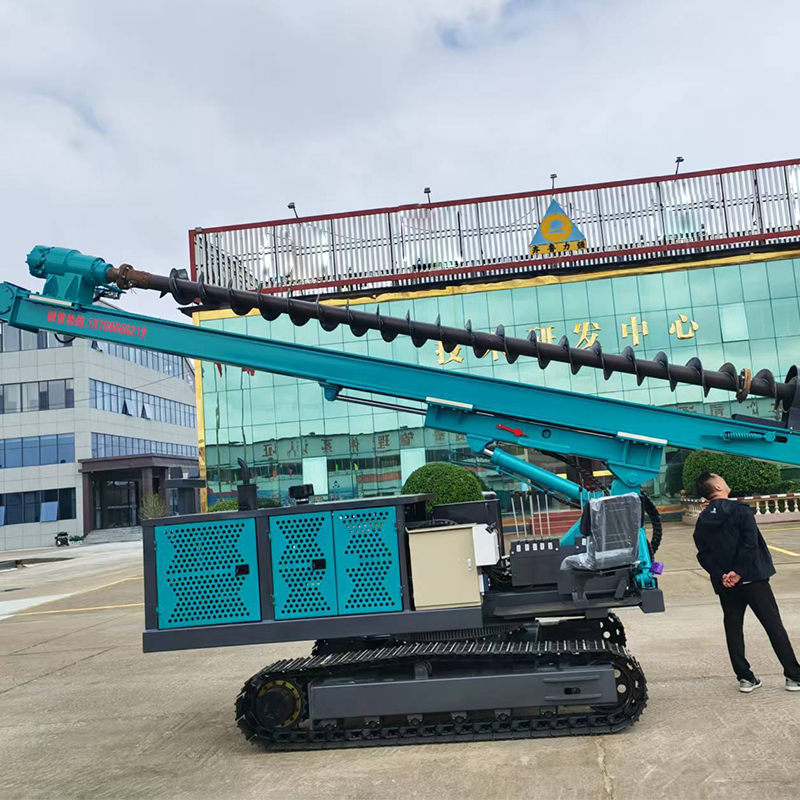 Plate-forme de forage rotative &agrave; longue tari&egrave;re en spirale &agrave; haute efficacit&eacute;
