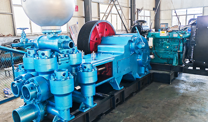 Ensemble de pompe à boue de type à entraînement diesel BW1200-7 pour la Turquie