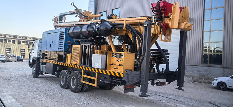 Plate-forme de forage RC diesel pour puits d'eau mini&egrave;re