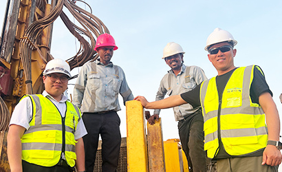 Service pour plate-forme PRD RC en Guinée par BEYOND Team