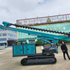 Plate-forme de forage rotative à longue tarière en spirale à haute efficacité