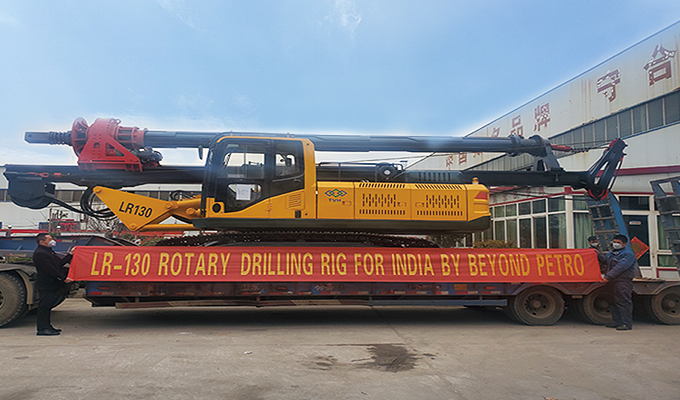 Plate-forme de battage BR-130 expédiée pour l"Inde